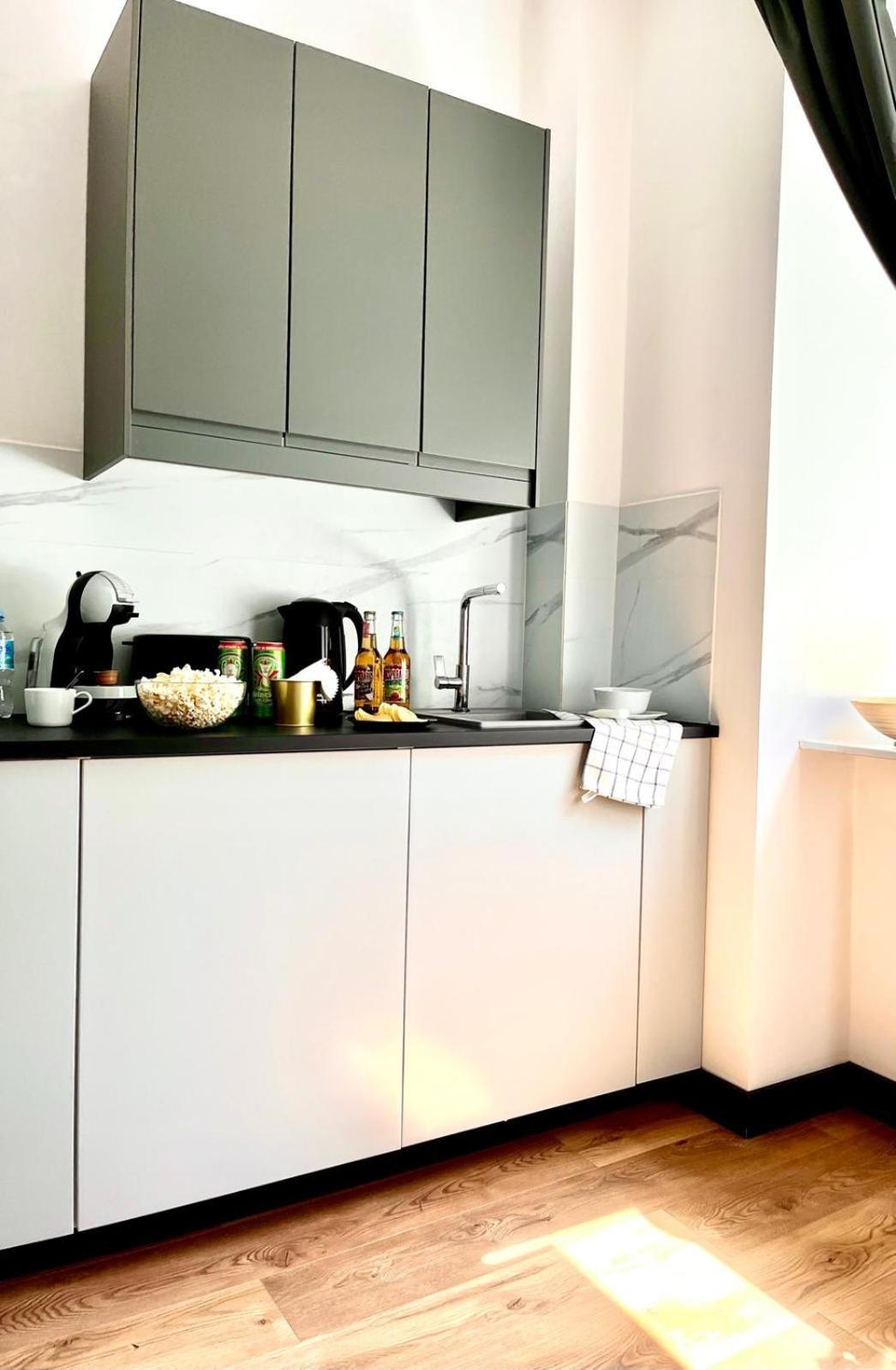 Amazing 1 Room Condo Warszawa Center, Sauna Exterior photo
